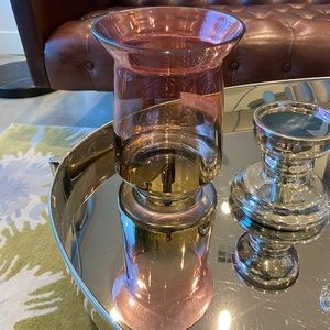 2different Beautiful Candle holders great ambiance